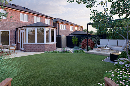 garden design bramhall